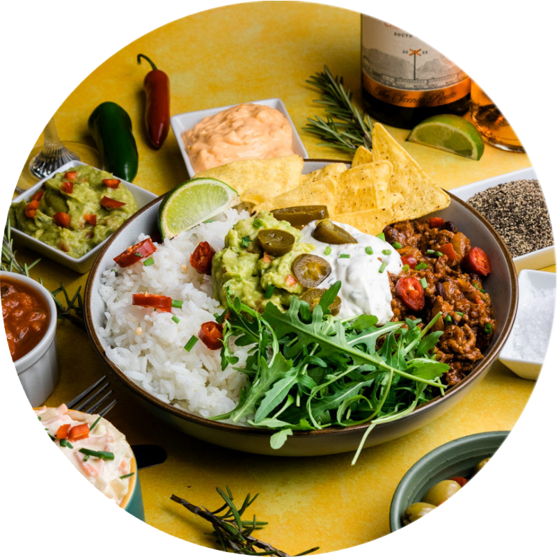 Chefiesta Vending Mexican Bowl dish Chefiesta Vending Mexican Bowl dish